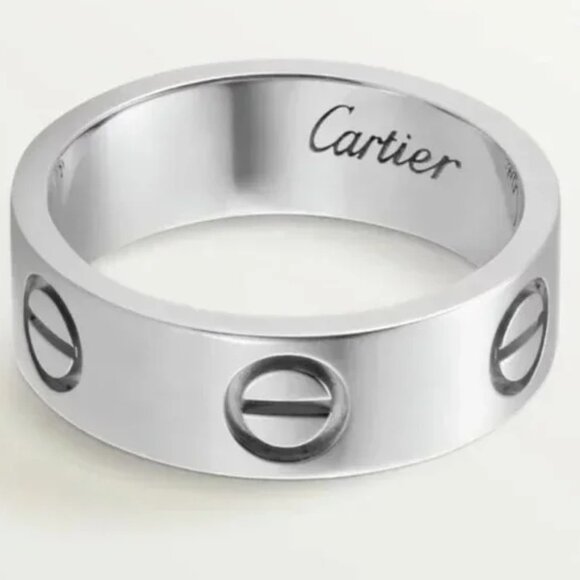 White gold Cartier LOVE ring size 54 in original packaging - Picture 7 of 7